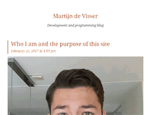 Tablet Screenshot of martijndevisser.com